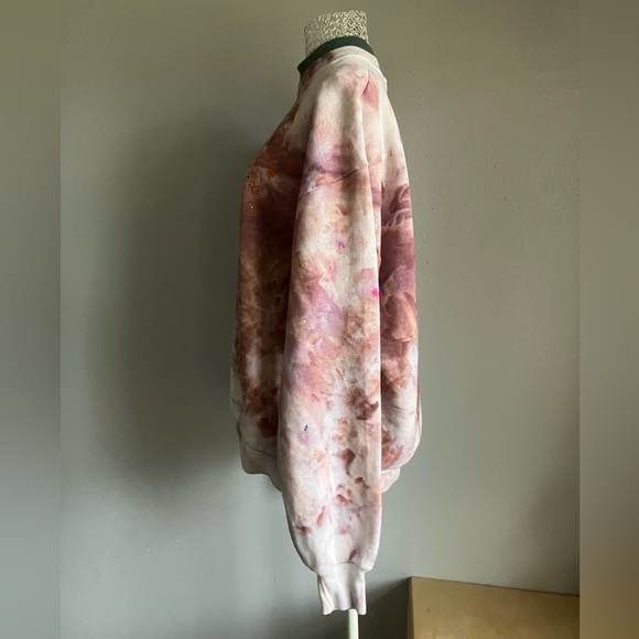 Morning Sun Ice Dyed Vintage Grandma Sweatshirt - Picture 3 of 8